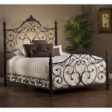 Wrought iron is an iron alloy that has a very low amount of carbon in it, making it similar, in some ways, to steel. Wrought Iron Beds For A Perfect Bedroom Elisdecor Com