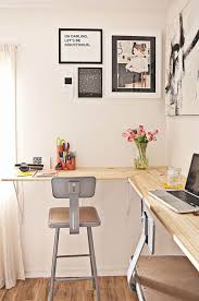 A New Twist On The Diy Standing Desk How To Build A Wall Mounted Work Station Diy Standing Desk Standing Desk Design Desk Design