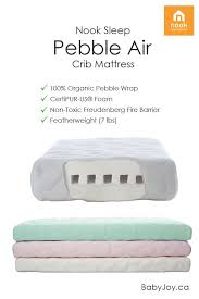 Nook Sleep Pebble Air Crib Mattress This Featherweight Pebble Air Crib Mattress Is A Safe Non Toxic Crib Mattress And Baby Mattress Cribs Nook Sleep Systems