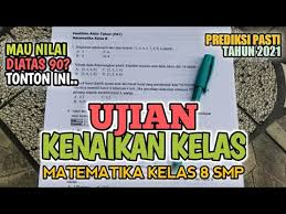 We did not find results for: Full 40 Soal Pat Matematika Kelas 8 Tahun 2021 Youtube