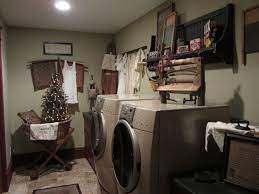 My Yellow Farmhouse Primitive Laundry Rooms Vintage Laundry Room Laundry Room Decor