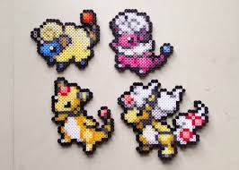 Mareep Flaaffy Ampharos Mega Ampharos Pokemon Perler Etsy Pokemon Perler Beads Perler Bead Art Pokemon Bead