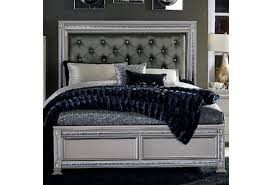 Upholstered bed with footboard shoprite delivery. Homelegance 1958 503195810 Glam Queen Headboard And Footboard Bed With Intricate Inlays Beck S Furniture Panel Beds
