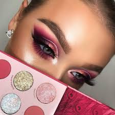 Joanna Hejnat Makeup On Instagram Eyes Colourpopcosmetics Lovebird Palette Liquid Liner In Graceland Creme Gel Line Gel Liner Liquid Liner Makeup