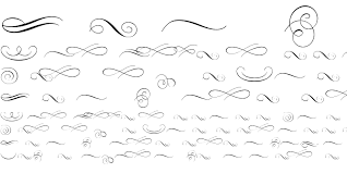 Ambassador script swashes by canada type design: Ambassador Script Flourishes Regular Download For Free View Sample Text Rating And More On Fontsgeek Com