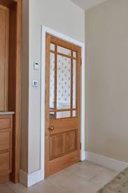 All our solid oak doors are made to order and beautifully handmade by our own craftsmen to suit any specification. Solid Oak Glazed Internal Door London Door Company