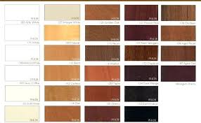 Wood Paint Color Chart 6love Co