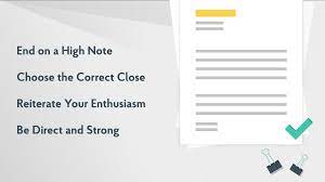Some examples of closings to avoid are listed below: How To End A Cover Letter W 4 Examples