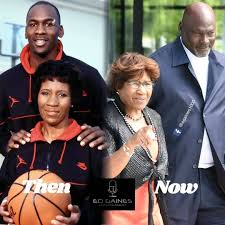 Michael Jordan expressed his sincere appreciation to his mother, who played  a key role in initiating his 'Jordan' brand