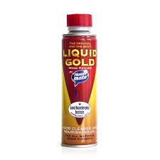 The product is designed for paneling, cabinets and wood floors. House Mate Liquid Gold Wood Cleaner And Reviver 250ml