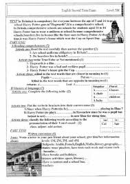 اختبار الفصل الثاني في مادة اللغة الانجليزية للسنة الثالثة متوسط موقع شريعة التعليمي