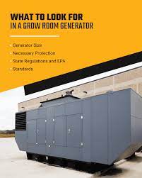 I considered doing this for my design on my new grow room. Backup Generator Power For Commercial Grow Rooms Woodstock Power