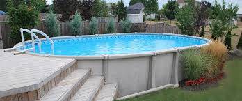 You want water that you can see through. Above Ground Pools Resin Steel Pioneer Family Pools