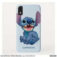 Lilo Stitch Stitch Excited Add Your Name Case Mate Iphone Case Zazzle Com In 2020 Disney Cases Lilo And Stitch Iphone Cases Disney