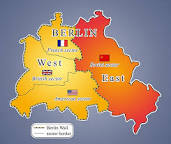 Image of Berlin Wall map