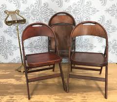 Trio Of Clarin Mfg Wood Folding Chairs 3 Theater Chairs Speak Easy Chairs Free Shipping Wood Folding Chair Chair Theater Chairs