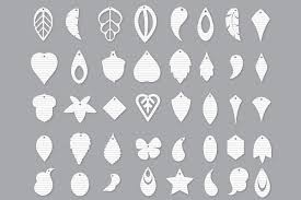 Valentine svg love quotes svg cat dog svg heart svg. Earrings Template Bundle Graphic By Meshaarts Creative Fabrica