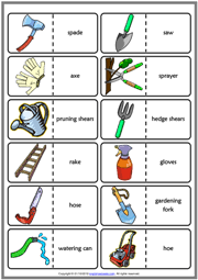 For renovations, diy, building and construction or woodworking. Gardening Tools Esl Vocabulary Worksheets