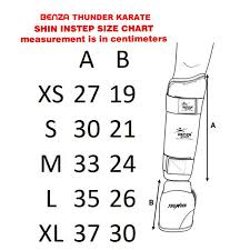 Benza Thunder Wkf Style Karate Shin Instep