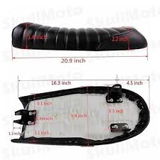 Universal Cafe Racer Seat Honda Cb Suzuki Gr650 Gs Gt T Tu250 Gn125 Gn250 Gn400 Zadel