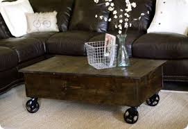 Diy rolling cart coffee table. Rolling Cart Coffee Table Knockoffdecor Com