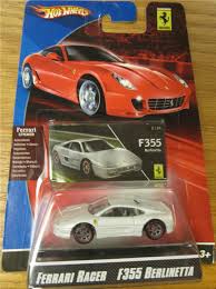 | please provide a valid price range. Sold Price Hot Wheels 2008 Ferrari Racer F355 Berlinetta White Mip July 6 0118 4 00 Pm Edt