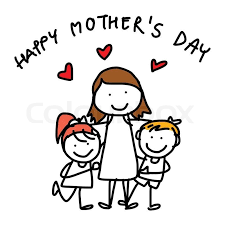 Here's a quick mother's day greeting card of our favorite busty mother dimitrescu. Hand Drawing Cartoon Concept Happy Kids Happy Mother S Day Vector Colourbox Mothers Day Drawings Mothers Day Cartoon Cartoon Drawings