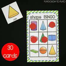 In preschool, children can learn to identify and name circles, triangles, squares, rectangles, and ovals. 3d Shape Centers Playdough To Plato 3d Shapes Activities Shapes Activities 3d Shapes Activities Kindergarten