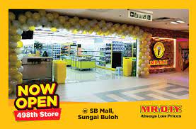 Gs hotels no 18 giza mall strand mall kota damansa, petaling jaya, 47810 malaysia ~3.45 miles south of sungai buloh. Mr Diy Mr Diy 498 Store Now Open Sb Mall Sungai Facebook