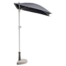 Bramson Fliso Sonnenschirm Mit Stander Schwarz Ikea Deutschland Shade Umbrellas Patio Umbrella Balcony Shade
