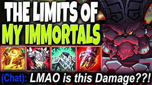 Check spelling or type a new query. Testing And Breaking The Limits Of My Immortal Season 11 Monsters Lol Ornn Preseason S11 Gameplay Youtube