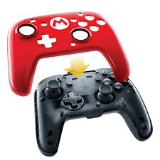 This controller allows you to play comfortably for longer periods of time when the console is in tv mode or tabletop mode. Nintendo Switch Faceoff Wired Pro Controller Mario