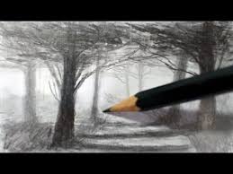 Como Dibujar Un Bosque Y Lograr Profundidad Y Atmosfera Tecnica De Dibujo A Lapiz Youtube Paisaje A Lapiz Arboles Dibujos A Lapiz Dibujos Paisajes A Lapiz