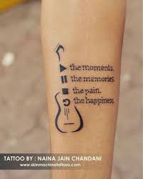 Lovely Music Tattoo Small Music Tattoos Meaningful Tattoos Music Tattoos