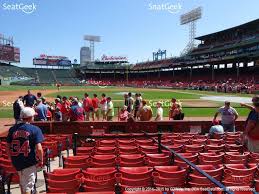 Fenway Park Field Box 60 View Addam Boston Red Sox