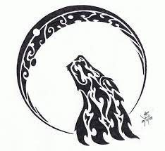 43 Tribal Moon Tattoos Moon Tattoo Wolf And Moon Tattoo Moon Tattoo Designs