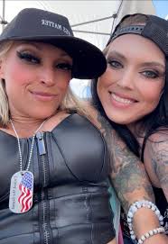 Two of our Micromania Divas Bridget the Midget and Tiffany Payne MicroMania  Midget Wrestling: Phoenix, AZ at Buddy Stubbs Harley Davidson