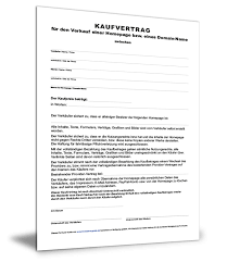 Ein gartenhaus kann auch ein gemütlicher raum für sie und ihre gäste. Kaufvertrag Vorlage Kostenlos Pdf