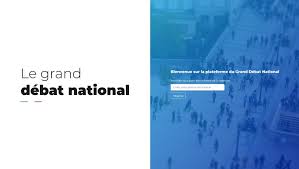 RÃ©sultat de recherche d'images pour "grand dÃ©bat national en France images"