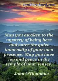 Irish Poet And Priest John O Donohue May You Awaken To The Mystery Of Being Here Inspirational Quotes Wisdom John Odonohue Quotes