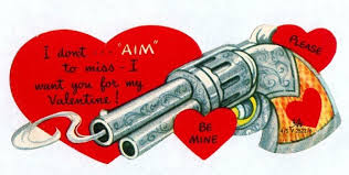 From a mad scientist vampire with love. A Gun Always Works Creepy Valentine S Day Cards
