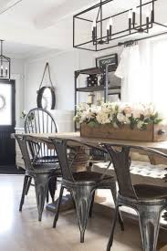 Dark, rich woods combine with warm neutrals to bring warmth to one of the most important rooms in your home: I Kove This Light Farmhouse Dining Rooms Decor Farmhouse Style Dining Room Dining Room Remodel