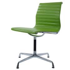 Simple deluxe task office chair ergonomic mesh computer chair w. Charles Eames Conference Chair Ea105 Leather On Glides No Arms Design Conference Chair