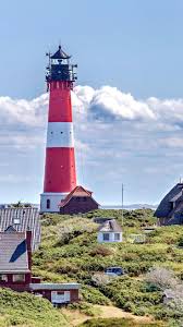 Leuchtturm Hornum Auf Der Nordseeinsel Sylt In Nordfriesland Leuchtturm Hornum Leuchtturm Leuchtturm Bilder