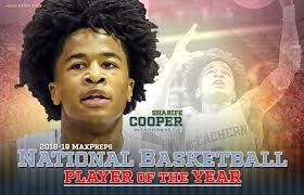 This bradley cooper long hairstyle involves the hair to be kept long in equal lengths throughout, and voluminous., and making them a little messy. Maxpreps 2018 19 Boys Basketball Player Of The Year Sharife Cooper Maxpreps