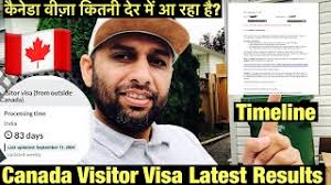 Canada Visitor Visa Processing Time|Latest PPR Timeline|Right Time to Apply  for Christmas & New Year
