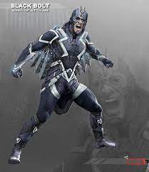 Who is the quiet but extremely powerful leader of the inhumans? Blackbolt Mcu Da Black Bolt Marvel Black Bolt Marvel Inhumans