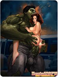 Rule34 - If it exists, there is porn of it / artist request, black widow  (marvel), bruce banner, hulk, natasha romanoff / 4540002