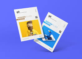 Free Floating A4 Flyer Mockup Psd Good Mockups In 2020 Flyer Mockup Psd Flyer Mockup Mockup Psd