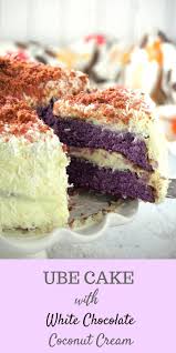 Add the flour mixture, oats, cranberries, coconut and white chocolate chips and stir with a wooden spoon until well combined. Ube Cake With White Chocolate Coconut Cream